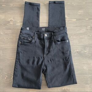 Citizens of Humanity Women's Black Rocket High Rise Skinny Jeans Size 25
